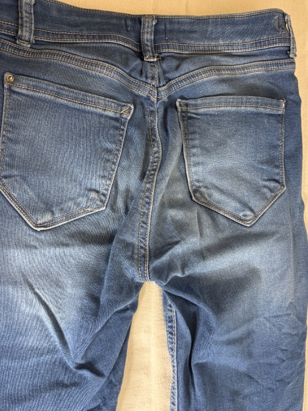 Vintage Kensie Woman's 2/26 Jeans Stretch 5 Pockets RN120246 Straight leg